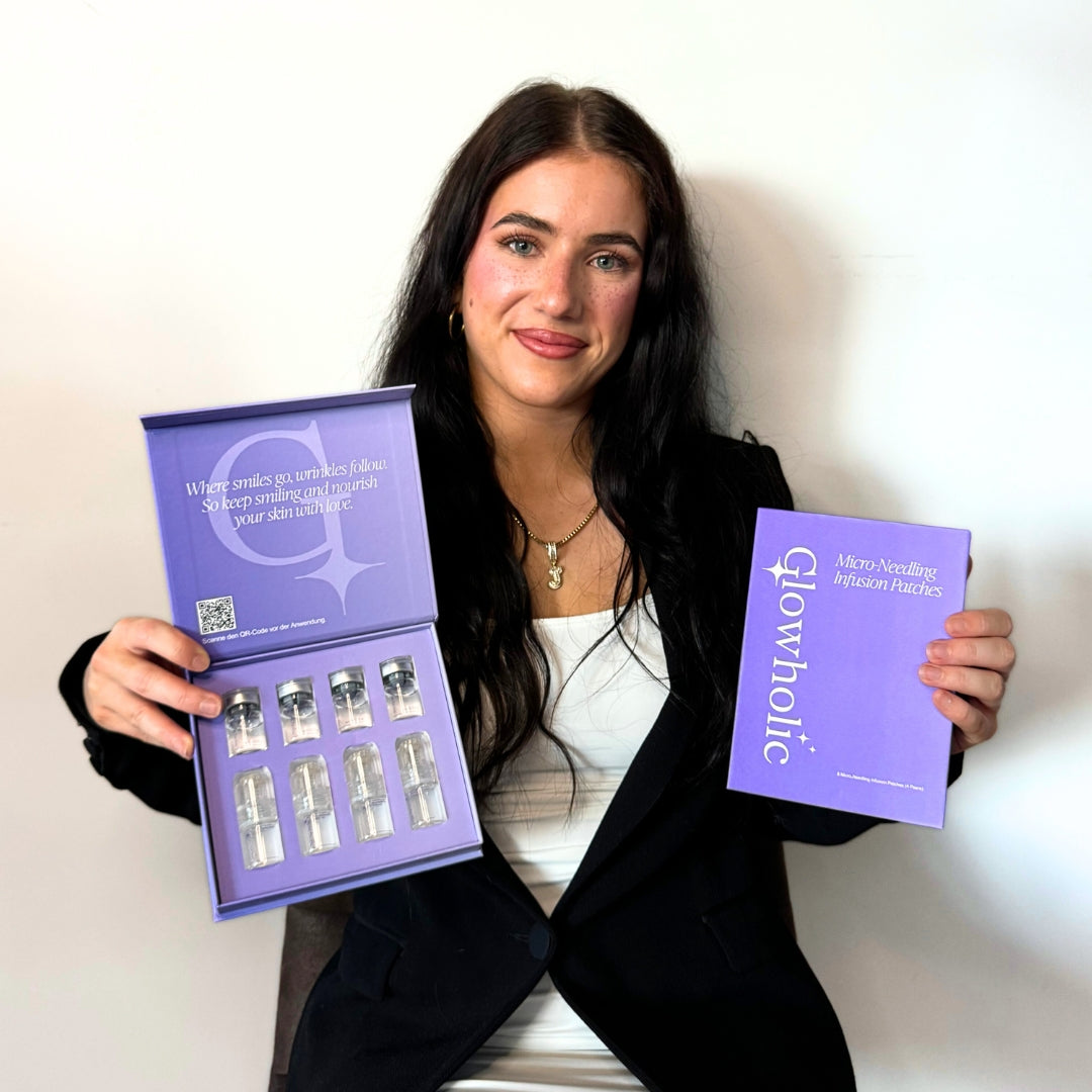 Anti-Falten Starter Set - Glowholic Micro-Needling Infusion für zuhause