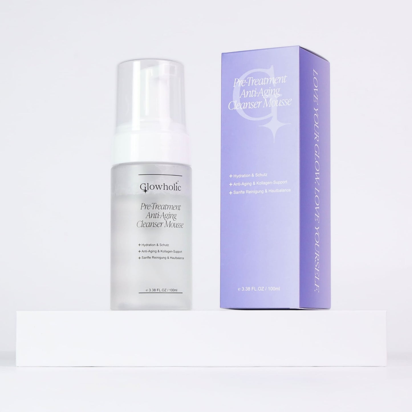 Anti-Falten Starter Set - Glowholic Micro-Needling Infusion für zuhause