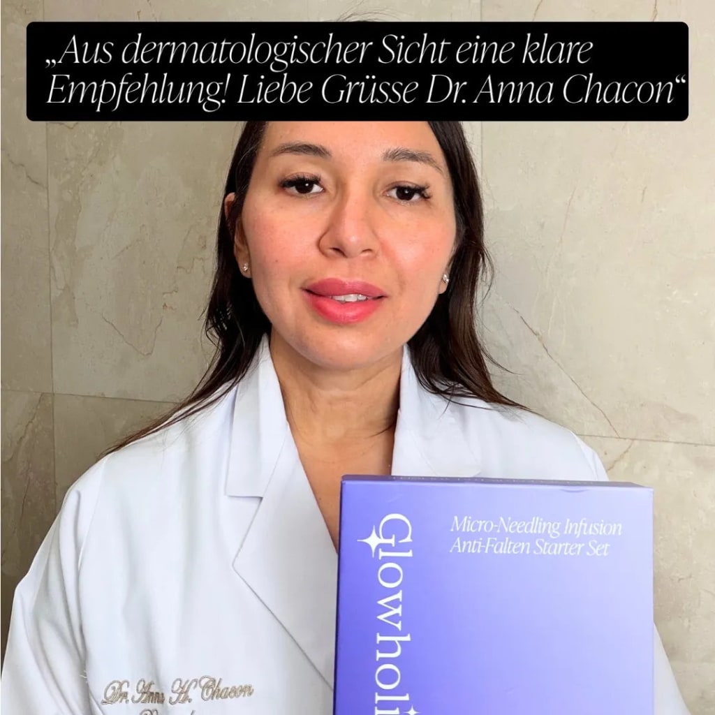 Anti-Falten Starter Set - Glowholic Micro-Needling Infusion für zuhause